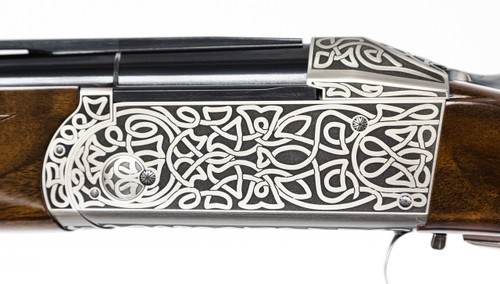 NEW Krieghoff Celtic Scroll II Nitride K-80 Receiver & Iron ONLY- 137268R