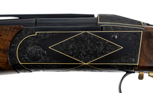 NEW Krieghoff Gold Suhl Scroll Blued K-20 Receiver & Iron ONLY - 136918R