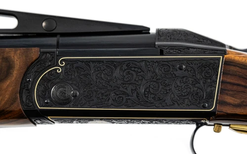NEW Krieghoff Gold Sovereign Scroll Blued K-80 Receiver & Iron ONLY - 138295R