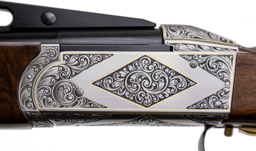 NEW Krieghoff Suhl Scroll Nickel K-80 Receiver & Iron ONLY