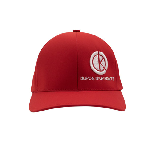 dK Red DELTA FlexFit L/XL Hat (Logo on Left)