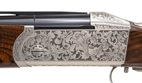 Krieghoff Vienna Scroll Nitride K-80 Receiver & Iron ONLY - 114182R [Pre-Owned]