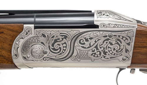 NEW Krieghoff Parcours Scroll Nickel K-80 Parcours (LEFT) - 139294
