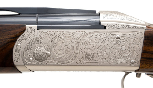 NEW Krieghoff Parcours Scroll Nickel K-80 Skeet Special (RIGHT) - 138399