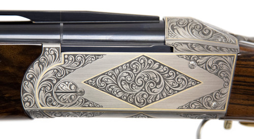 NEW Krieghoff Gold Suhl Scroll Nitride K-80 Receiver & Iron ONLY - 138810R