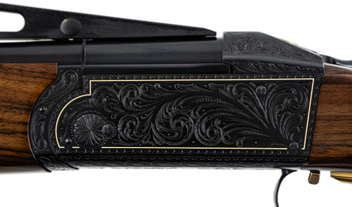 NEW Krieghoff Gold Super Scroll Blued K-80 Receiver & Iron ONLY - 139639R