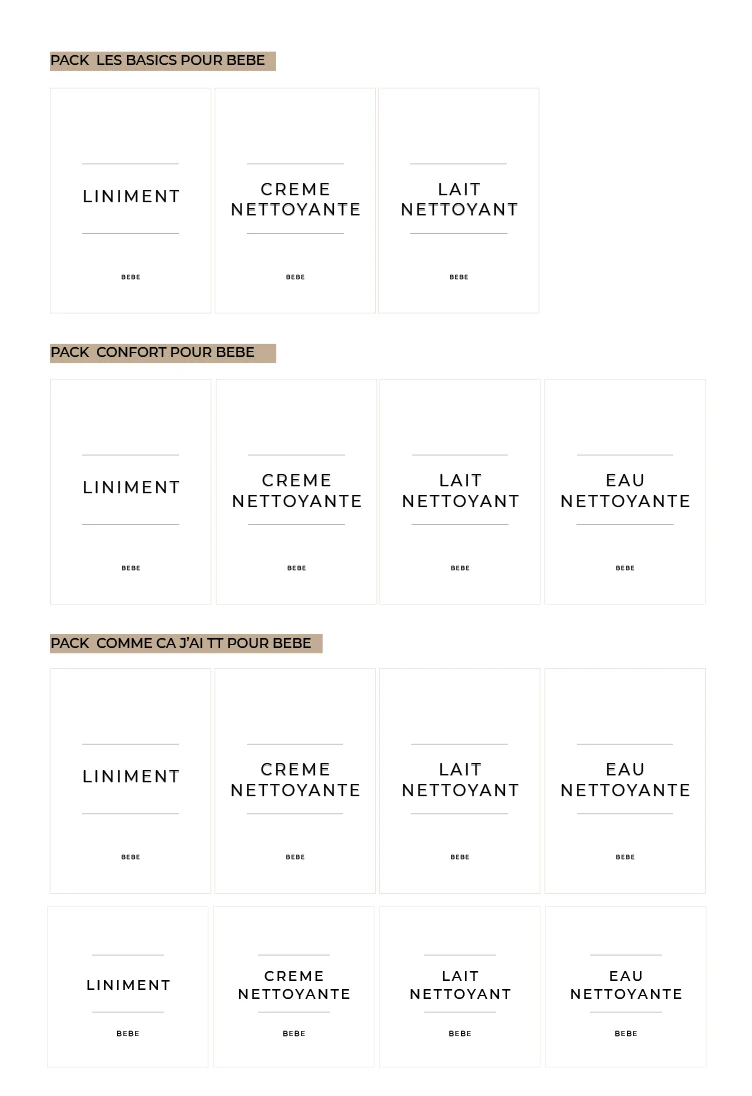 Pack Stickers bébé — distributeur de savon