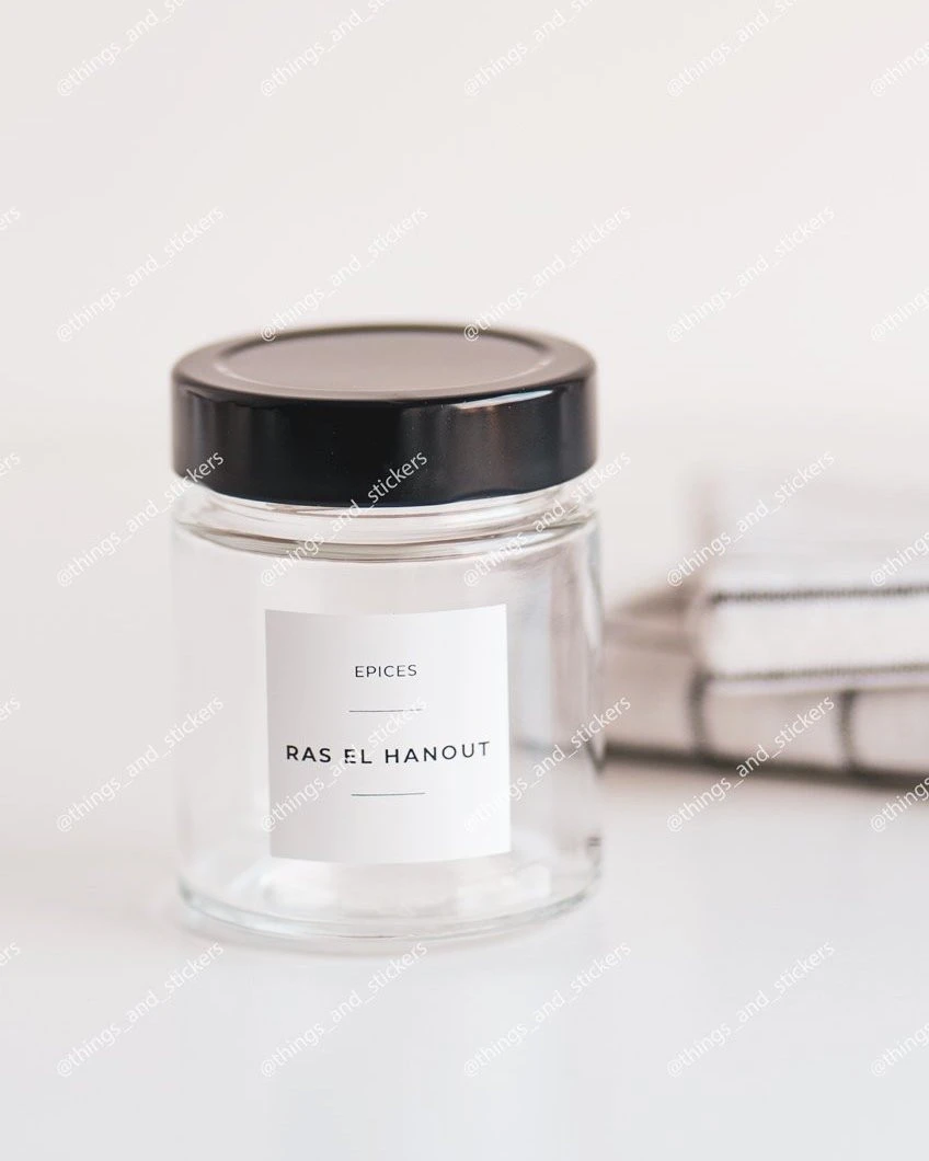 Pot à épices FUTA — Rond noir