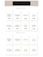 Étiquette B2B Morning — Personnalisée avec Logo