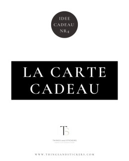 Cartes cadeau
