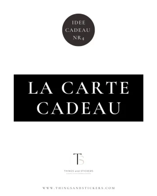 Cartes cadeau