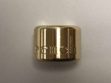 Engraved Brass French Horn Mouthpiece Shank Repair Sleeve Will Not Allow Your Mouthpiece Shank to Protrude All The Way Through Insuring It Will Not Flare or Become Oblong