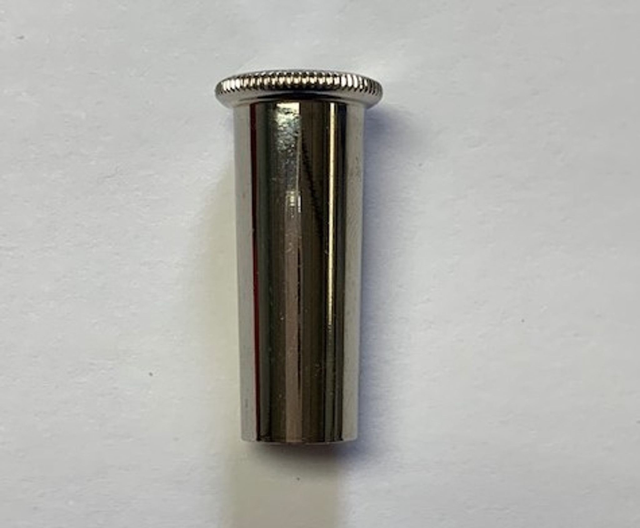 Nickel French Horn Mouthpiece to Trumpet Receiver Adapter
