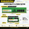 RigidRAM DDR4 memory compatibility and UDIMM versus SODIMM form factors; UDIMM form factor for this memory upgrade