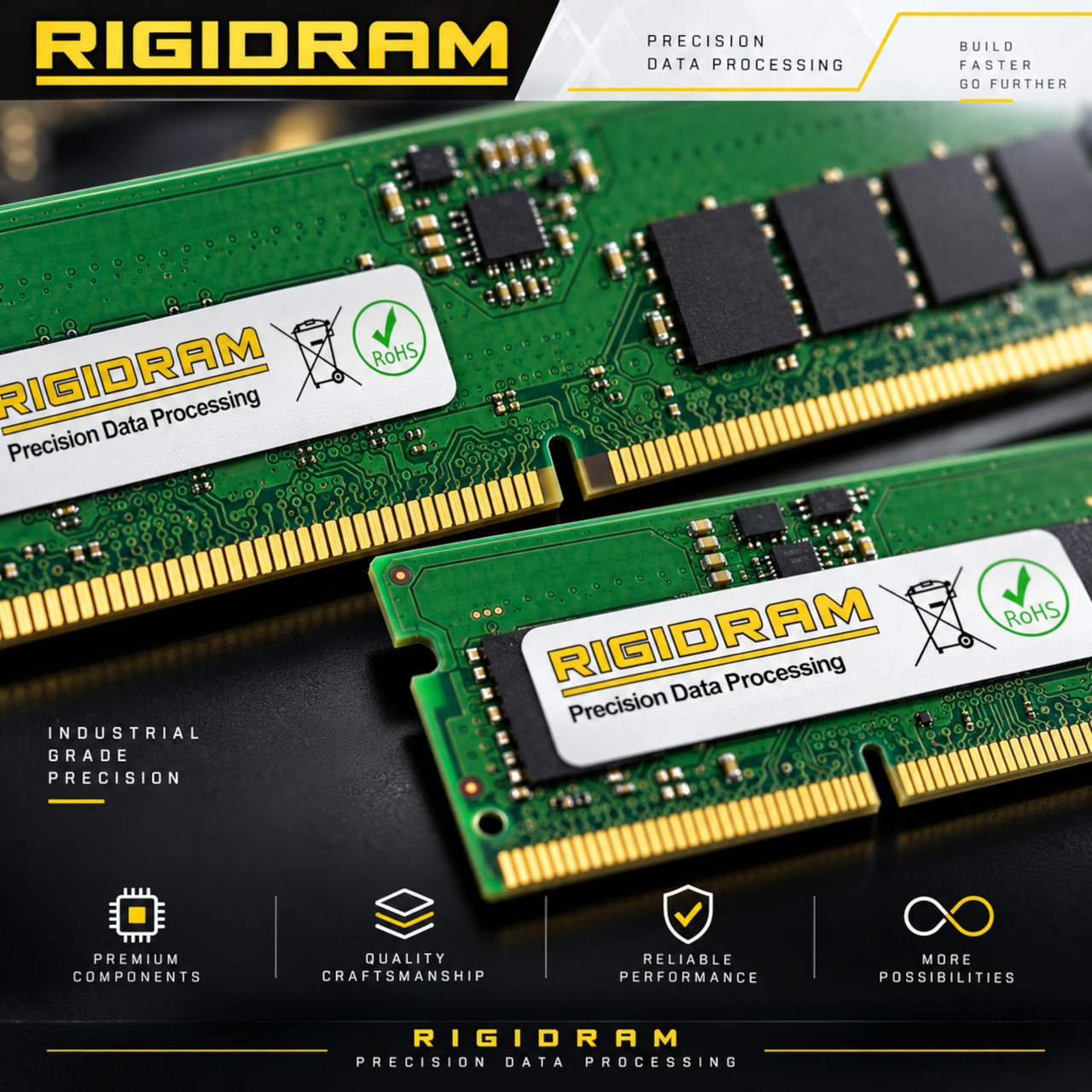 RigidRAM memory manufacturing precision and quality overview