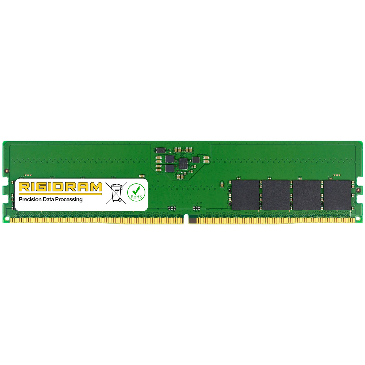 RigidRAM 32GB DDR5-4800 UDIMM desktop memory module, 288-pin, 2Rx8