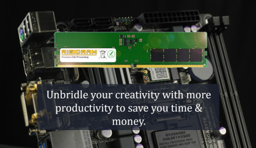 Access your crucial data faster and upgrade performance by installing more internal memory