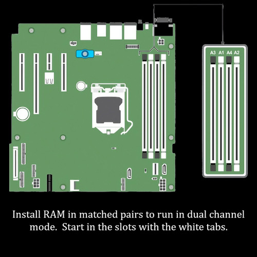 16GB RAM Dell PowerEdge T330 DDR4 2133MHz Memory by RigidRAM Upgrades