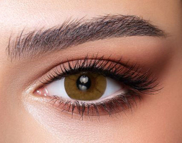 Bella Colored Contact Lenses 
Color: Citrine Crystal 
Collection: 1Day The Secret Collection