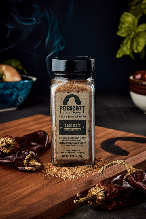 Prescott Spice Company Smokey Southwest is the perfect combination of hatch chilis and smokey southwestern flavors