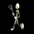 Lacrosse Player - Spoon- Retail©