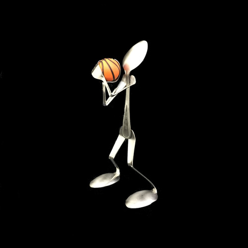 Basketball Player Spoon Retail© Forked Up Art