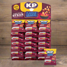 KP Original Salted Peanuts 50g 21 Pack on pub card
