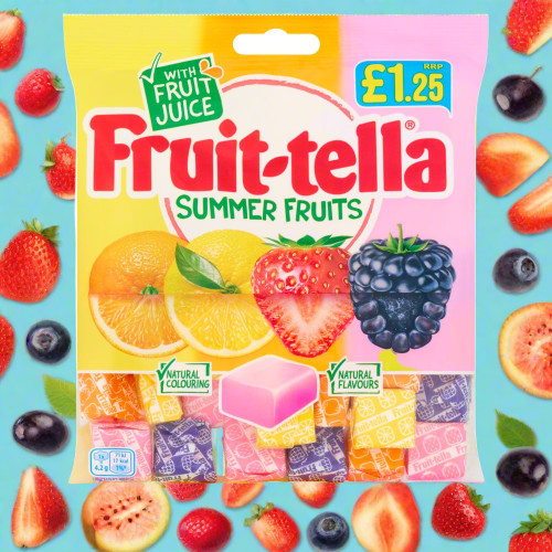 Fruittella Summer Fruits Bag 135g £1.25 Fruittella Summer Fruits Bag 135g £1.25