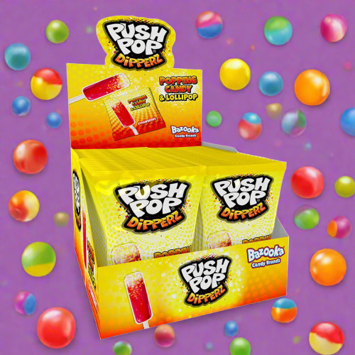 Bazooka Push Pop Dipperz 12g Bazooka Push Pop Dipperz 12g