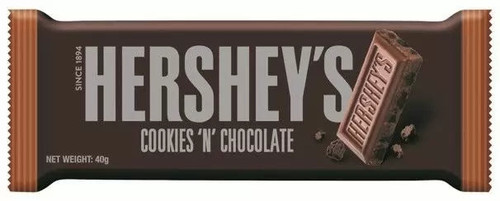 Hershey's Cookies & Chocolate Bar 40g Hershey's Cookies & Chocolate Bar 40g