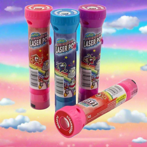 Crazy Candy Factory Unicorn Laser Pop 20g Crazy Candy Factory Unicorn Laser Pop 20g