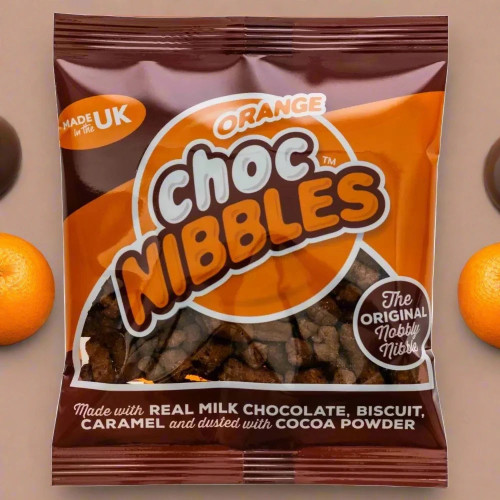 Sweet Dreams Choc Nibbles Orange Bags 150g Sweet Dreams Choc Nibbles Orange Bags 150g
