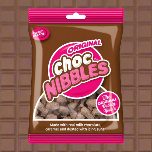 Sweet Dreams Original Choc Nibbles Bags 150g Sweet Dreams Original Choc Nibbles Bags 150g