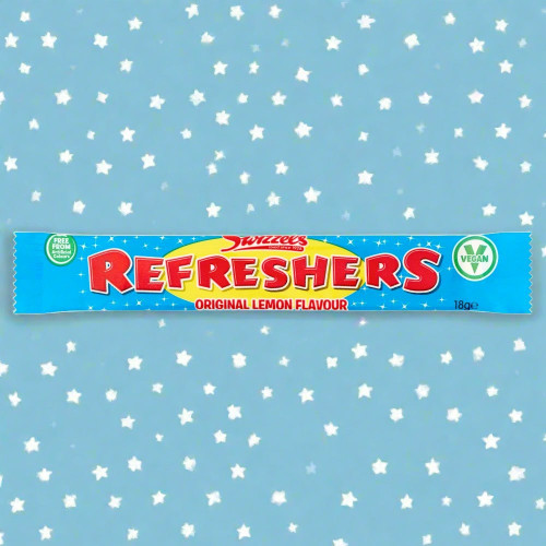 Swizzels Refreshers Original Lemon Flavour Chew Bar Swizzels Refreshers Original Lemon Flavour Chew Bar