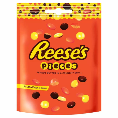 Reese's Pieces Peanut Butter Pouch 90g Reese's Pieces Peanut Butter Pouch 90g
