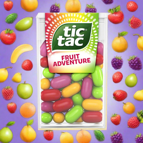 Tic Tac Fruit Adventure 18g Tic Tac Fruit Adventure 18g