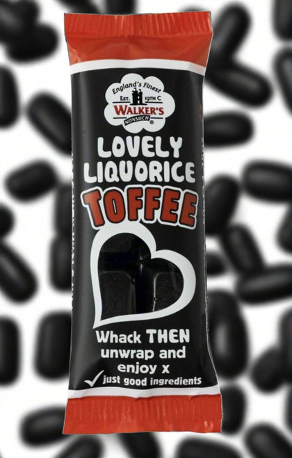Walker's Nonsuch Lovely Liquorice Toffee Bars 50g Walker's Nonsuch Lovely Liquorice Toffee Bars 50g