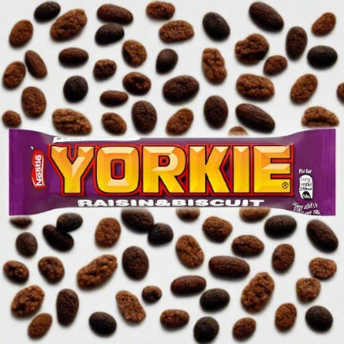 Yorkie Raisin & Biscuit Milk Chocolate Bar 44g Yorkie Raisin & Biscuit Milk Chocolate Bar 44g