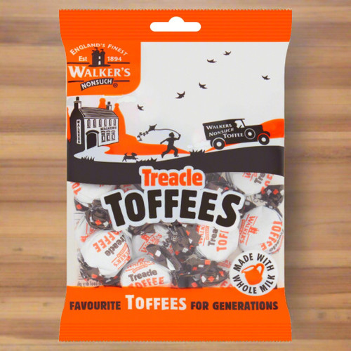 Walker's Nonsuch Treacle Toffee Bags 102g Walker's Nonsuch Treacle Toffee Bags 102g