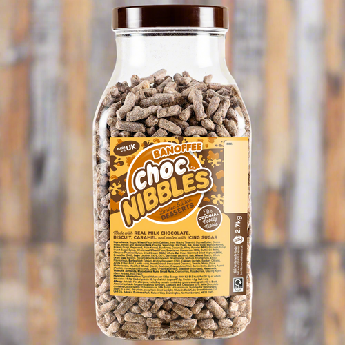 Sweet Dreams Banoffee Choc Nibbles 100g Bag - Buy at Cinema Snacks, Snacking World Sweet Dreams Banoffee Choc Nibbles 100g Bag - Buy at Cinema Snacks, Snacking World