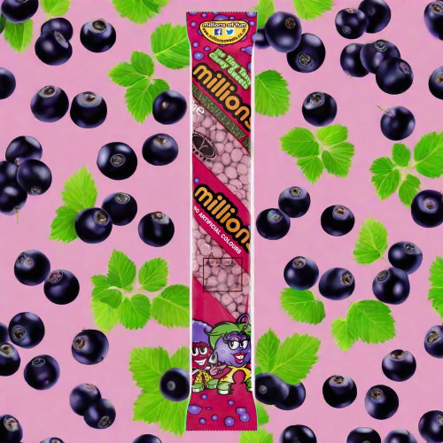 Millions Blackcurrant Buzz Tubes 55g - Buy at Cinema Snacks, Snacking World