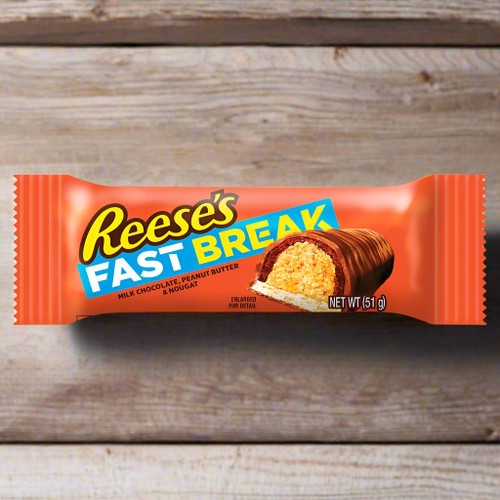 Reese's Fast Break Bar 51g - Buy at Cinema Snacks, Snacking World Reese's Fast Break Bar 51g - Buy at Cinema Snacks, Snacking World