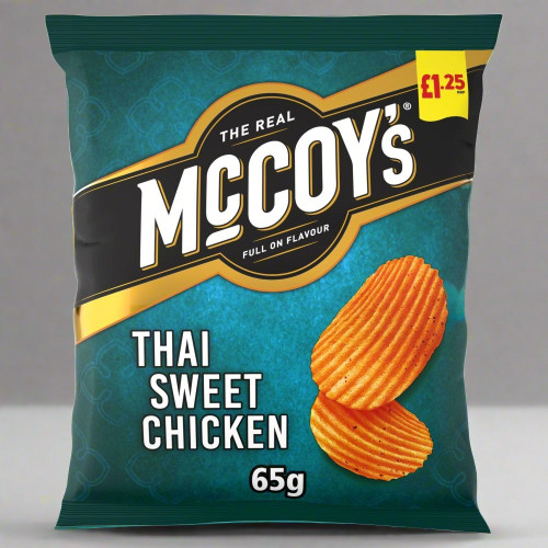 McCoy's Thai Sweet Chicken Sharing Crisps 65g 20 Pack McCoy's Thai Sweet Chicken Sharing Crisps 65g 20 Pack