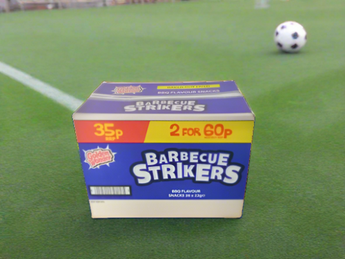 Golden Wonder Barbecue Strikers BBQ Flavour Snacks 22g 36 Pack