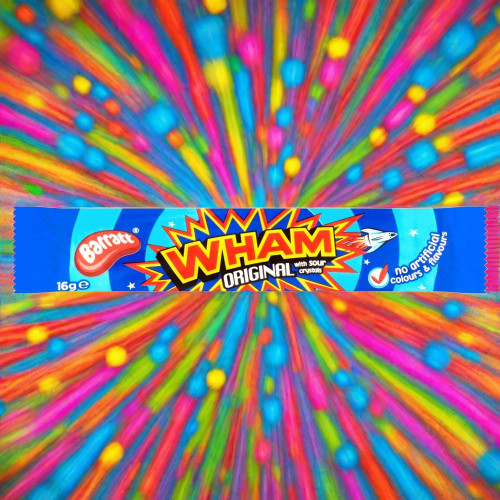Barratt Wham Original with Sour Crystals 16g Barratt Wham Original with Sour Crystals 16g