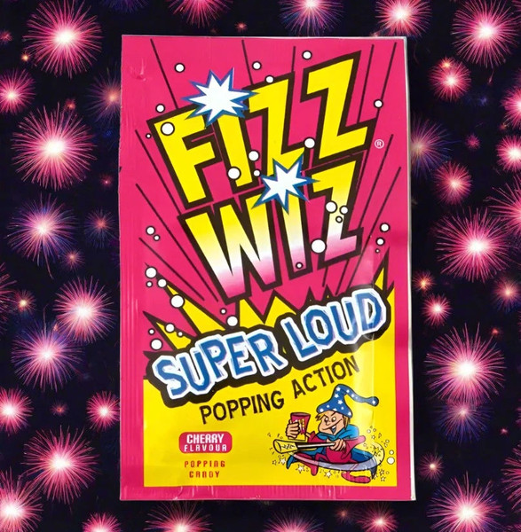 Fizz Wiz Cherry Popping Candy 5g Fizz Wiz Cherry Popping Candy 5g