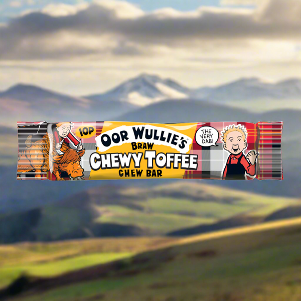 Oor Wullie’s Chewy Toffee Chew Bar 11g Oor Wullie’s Chewy Toffee Chew Bar 11g