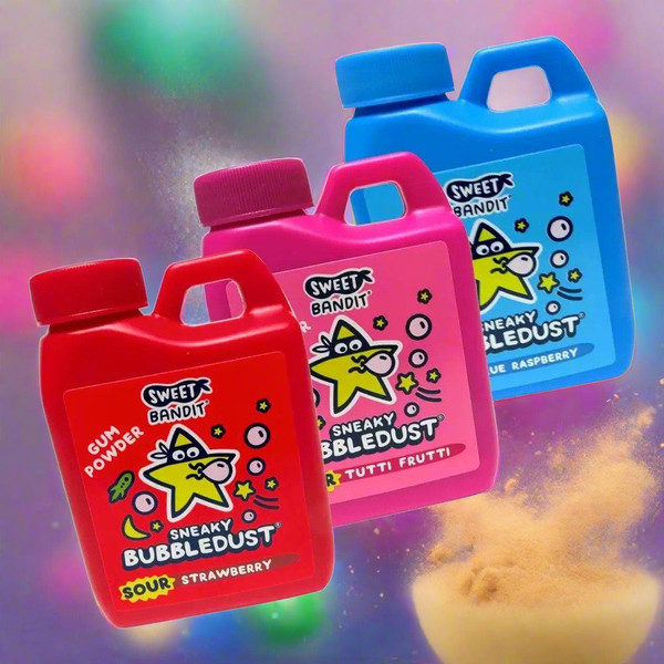 Sweet Bandit Sour Sneaky Bubbledust 50g Gum Powder Sweet Bandit Sour Sneaky Bubbledust 50g Gum Powder