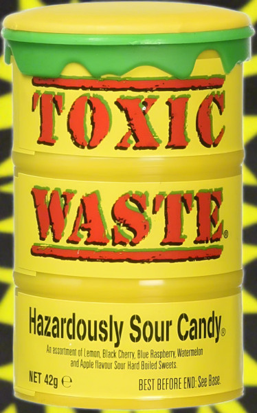 Toxic Waste Yellow Drum 42g Toxic Waste Yellow Drum 42g