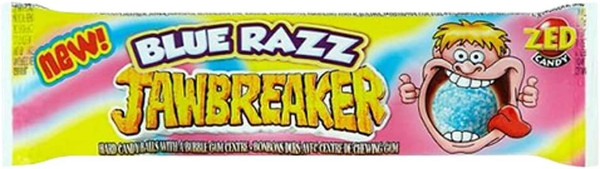 Zed Candy Blue Raspberry Jawbreakers 33g Zed Candy Blue Raspberry Jawbreakers 33g